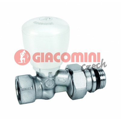 ventil termostatický Giacomini přímý 1˝ RUČNÍ HLAVA (2/20) R422X035