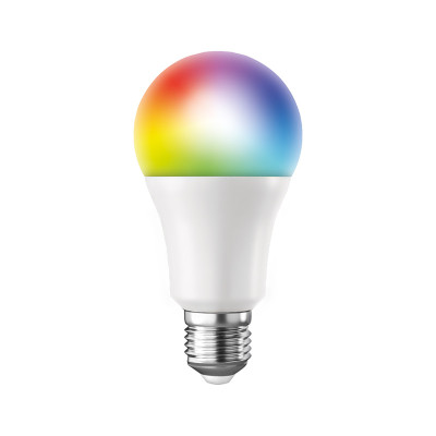 Žárovka LED SMART WIFI klasická Solight 10W. E27. RGB. 270°. 900LM WZ531