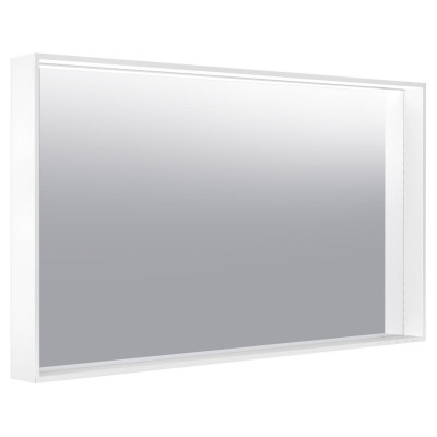 Zrcadlo s osvětlením Keuco PLAN 120X70X10.5CM INOX MATNÝ 33097293503