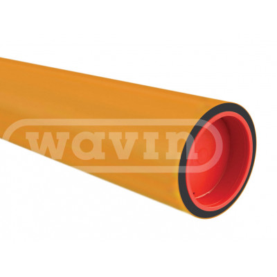 Trubka tlaková Wavin SafeTech RC plyn SDR17 ŽLUTÁ 160X9,5 (TYČ 12M)