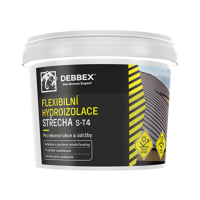 Hydroizolace DB flexibilní STŘECHA S-T4 ČERNÁ SOUDEK 30KG