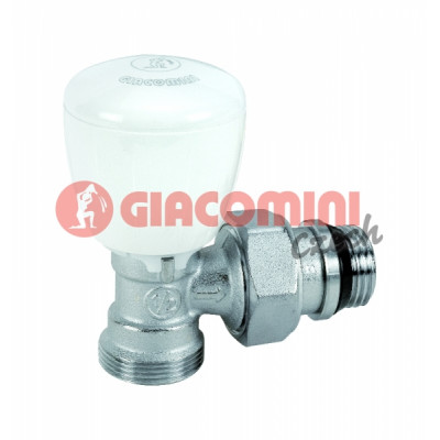 ventil termostatický Giacomini rohový 1/2˝X16 RUČNÍ HLAVA (50/2000) R431X033
