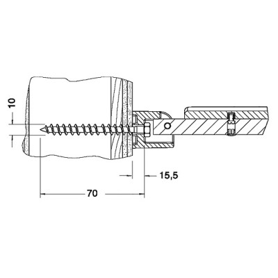 Sada upevňovací Keuco Plan Care MOUNTING SET 6