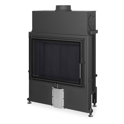 Vložka krbová rovná Romotop Impression 2G 80.60.01 ČERNÝ ŠAMOT I2H 01 + TOP01