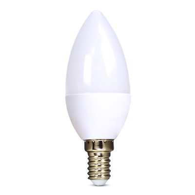 Žárovka LED svíčka Solight 6W. E14. 4000K. 510LM WZ410-1