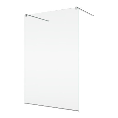 Zástěna Walk-In Ronal Easy 150X200CM ALUCHROM/ČIRÉ