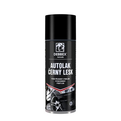 Autolak Tectame DB 400ML ČERNÝ LESK