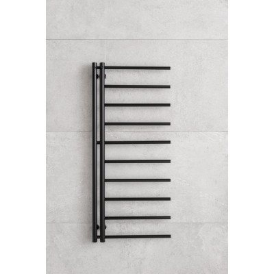Těleso koupelnové trubkové PMH Apollo AP2 500X1500MM PRAVÉ ČERNÁ STRUK AP2BL