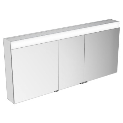 Skříňka zrcadlová s LED osvětlením Keuco EDITION 400 141X65X16.7CM ELOX