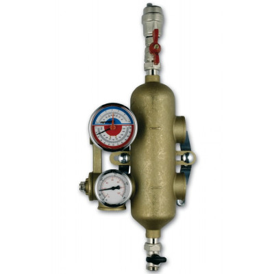 vyrovnávač tlaku hydraulický Ivar 550 A 5/4˝X5/4˝ PN10 MOSAZ