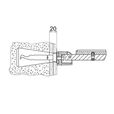 Sada upevňovací Keuco Plan Care MOUNTING SET 11