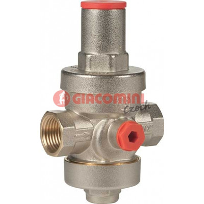 Regulátor tlaku vody/vzduchu Giacomini PÍSTOVÝ 1˝ PN25 (10)