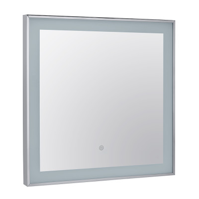 Zrcadlo s LED osvětlením Bemeta 600X600MM TOUCH SENZOR