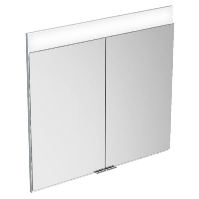 Skříňka zrcadlová s LED osvětlením Keuco EDITION 400 71X65X15.4CM ELOX 21541171301