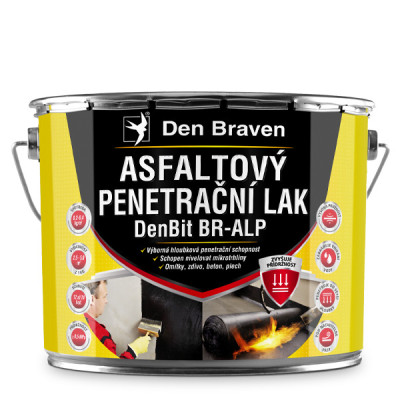 Lak penetrační asfaltový DenBit BR-ALP 4.5KG