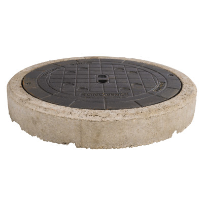 Poklop kombi s beton.prstencem RV DN400 LITINA B125-12,5T 660520