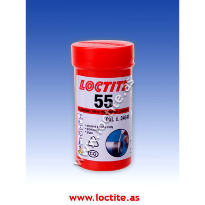 Těsnění závitové vlákno Loctite-55 KS=160M (48) 305917