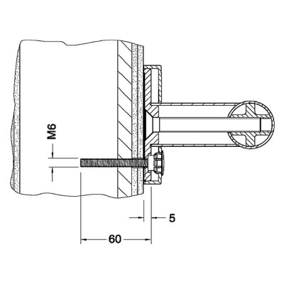 Sada upevňovací Keuco Plan Care MOUNTING SET 7