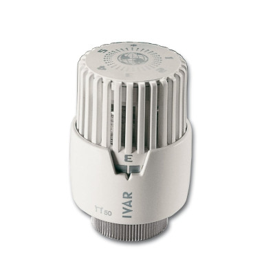 hlavice termostatická kapalinová Ivar T 3000 M30X1,5 6,5-28°C BÍLÁ(10)