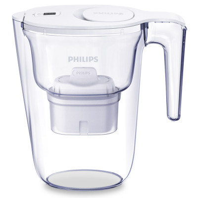 Konvice filtrační Philips AWP2933WHT 2,6L MICRO X-CLEAN S ČASOV.BÍLÁ