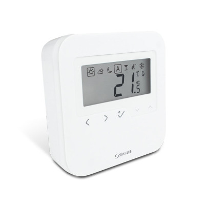 Termostat digitální bezdrátový Giacomini 2XAA. 0.5°C. 2.4 GHZ