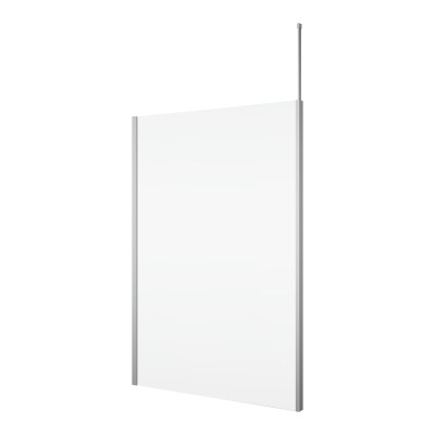 Zástěna Walk-in Ronal Divera stropní VZPĚRA 100X200CM ALUCHROM/ČIRÉ