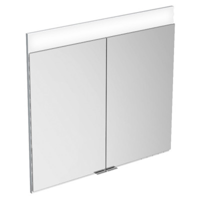 Skříňka zrcadlová s LED osvětlením Keuco EDITION 400 71X65X15,4CM ELOX 21501171311