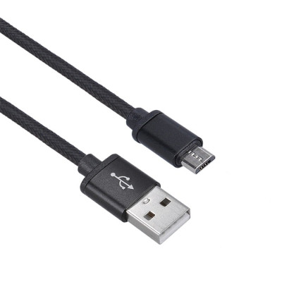 Kabel USB Solight USB 2.0 A konektor USB B MICRO KONEKTOR. BLISTR. 1M SSC1401