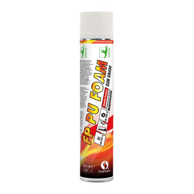 Pěna protipožární 750ML ČERVENÁ TRUBIČKOVÁ DÓZA
