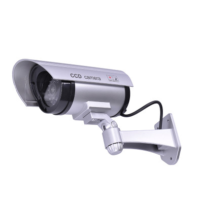 Maketa bezpečnostní kamery Solight NA STĚNU, LED DIODA, 2 X AA