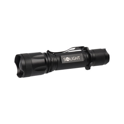 LED svítilna nabíjecí 600lm Solight CREE XM-L2 T6, ZOOM, LI-ION