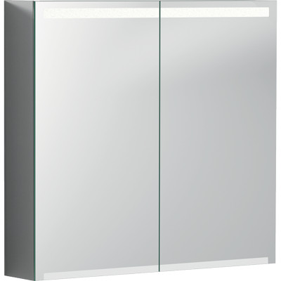 Skříňka zrcadlová s osvětlením Geberit OPTION 75X70X15CM